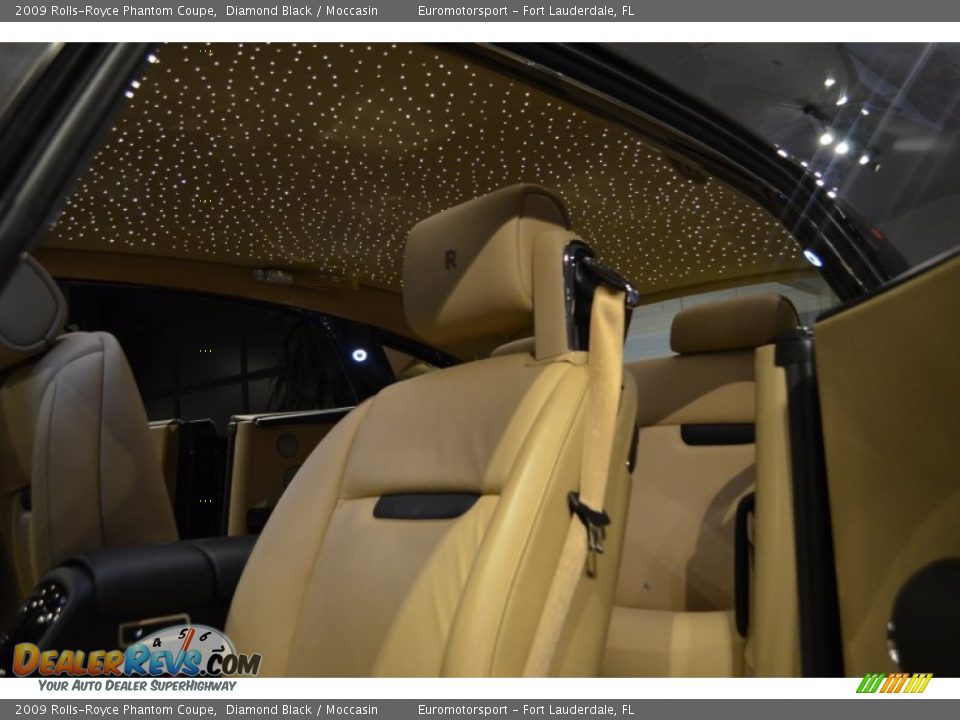 2009 Rolls-Royce Phantom Coupe Diamond Black / Moccasin Photo #5