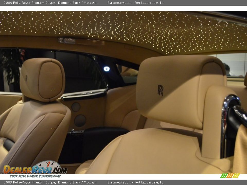 2009 Rolls-Royce Phantom Coupe Diamond Black / Moccasin Photo #11