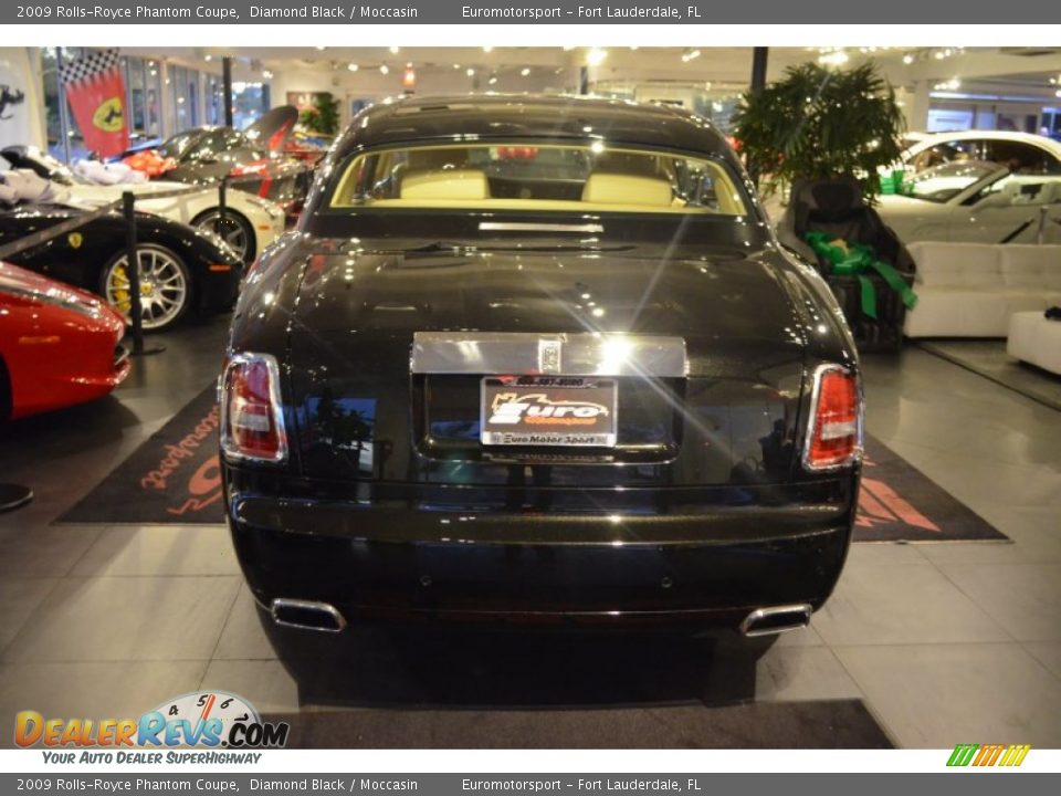 2009 Rolls-Royce Phantom Coupe Diamond Black / Moccasin Photo #14