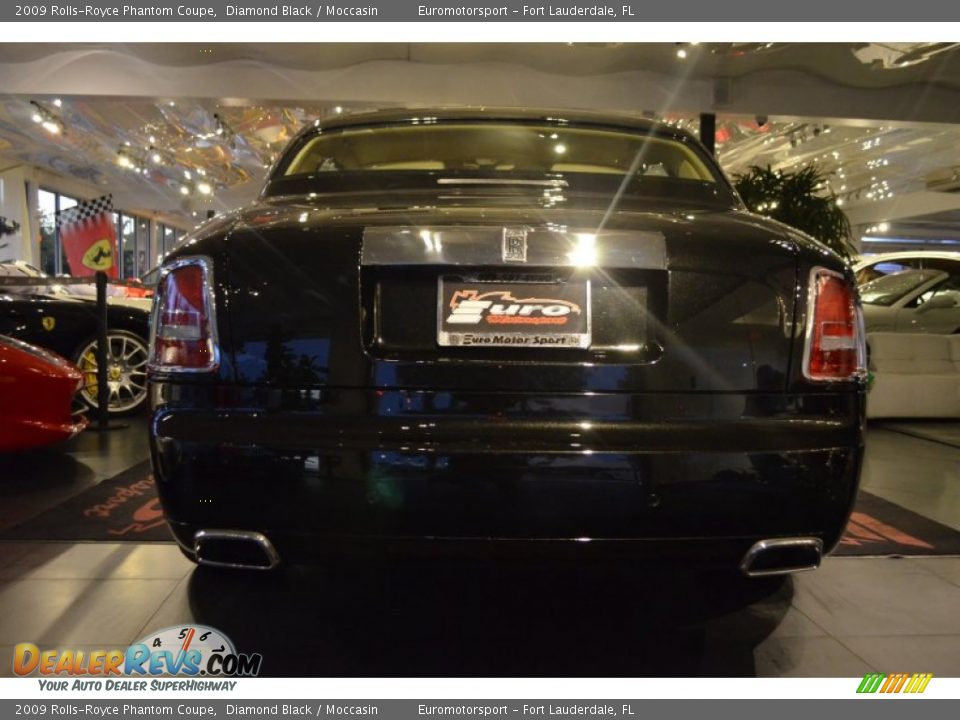 2009 Rolls-Royce Phantom Coupe Diamond Black / Moccasin Photo #15