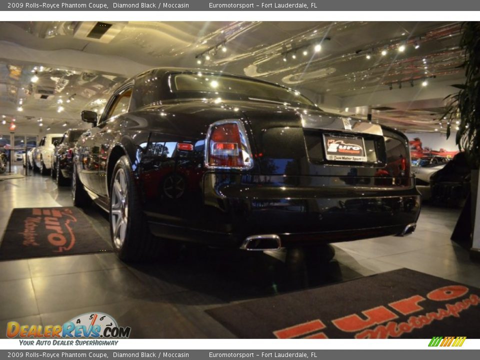 2009 Rolls-Royce Phantom Coupe Diamond Black / Moccasin Photo #16