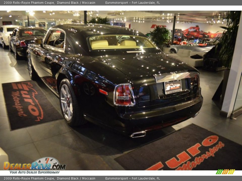 2009 Rolls-Royce Phantom Coupe Diamond Black / Moccasin Photo #17