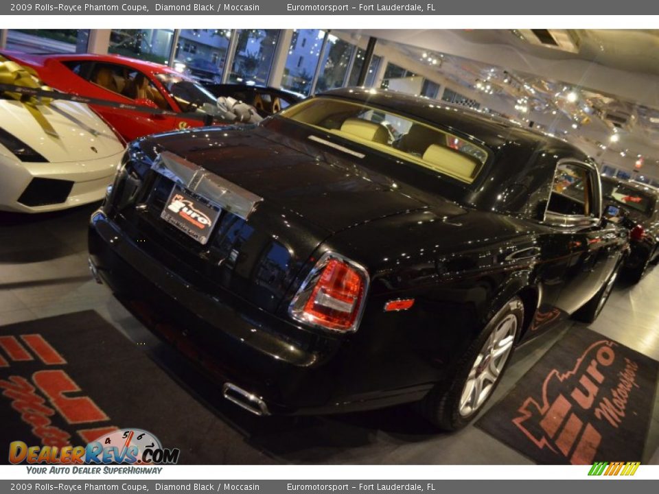 2009 Rolls-Royce Phantom Coupe Diamond Black / Moccasin Photo #18