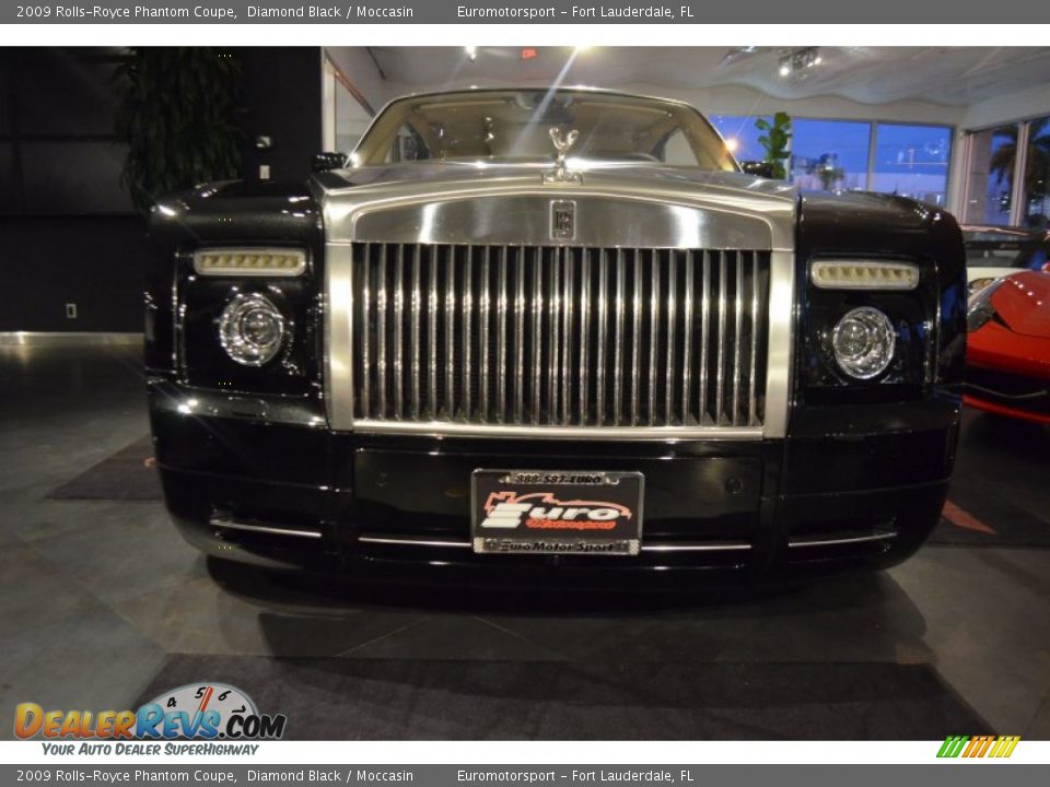 2009 Rolls-Royce Phantom Coupe Diamond Black / Moccasin Photo #25