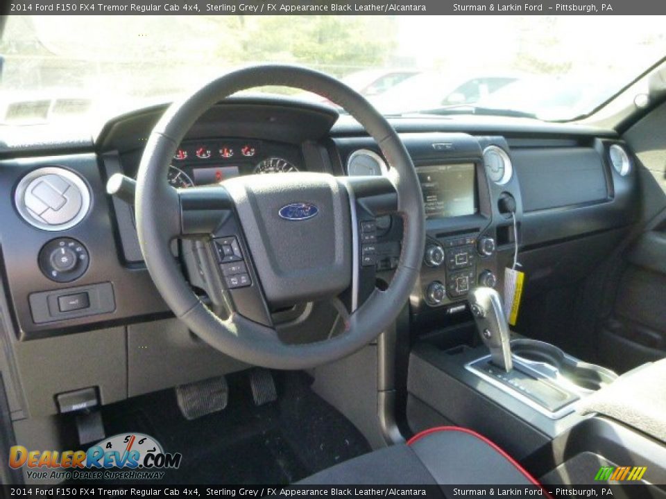 FX Appearance Black Leather/Alcantara Interior - 2014 Ford F150 FX4 Tremor Regular Cab 4x4 Photo #10