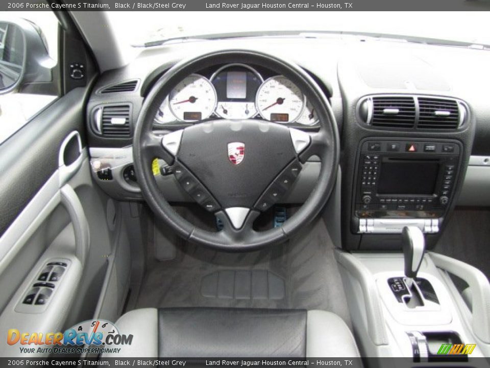 Dashboard of 2006 Porsche Cayenne S Titanium Photo #13