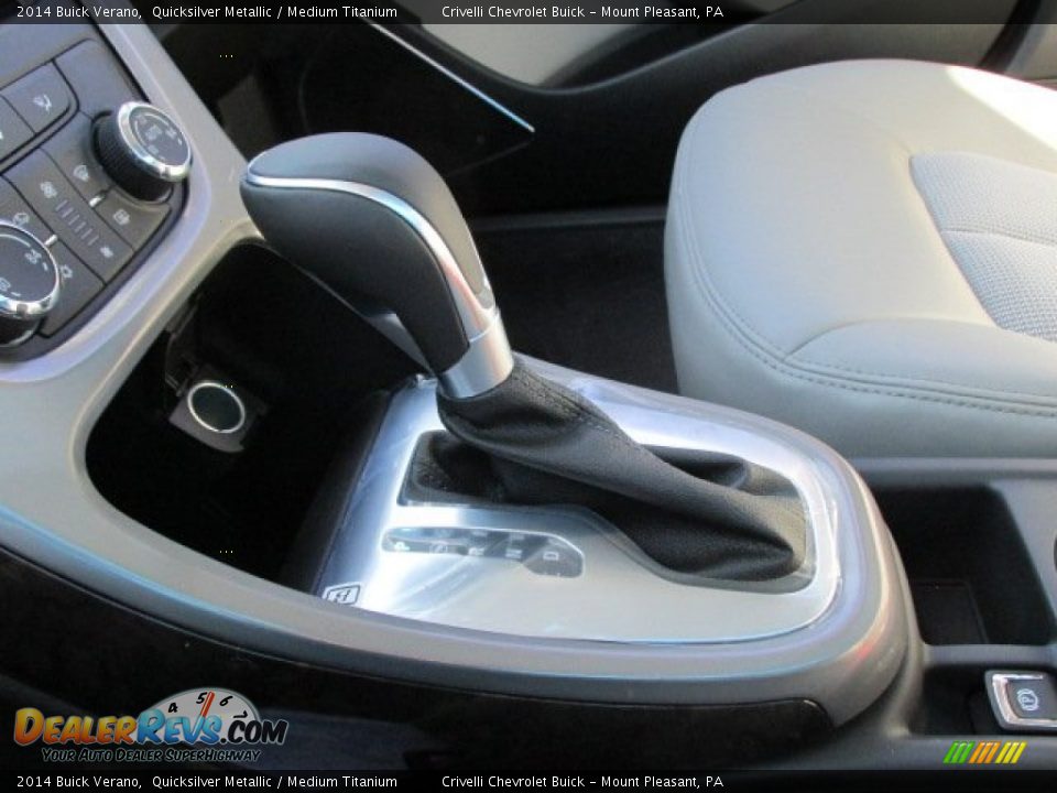 2014 Buick Verano Quicksilver Metallic / Medium Titanium Photo #12