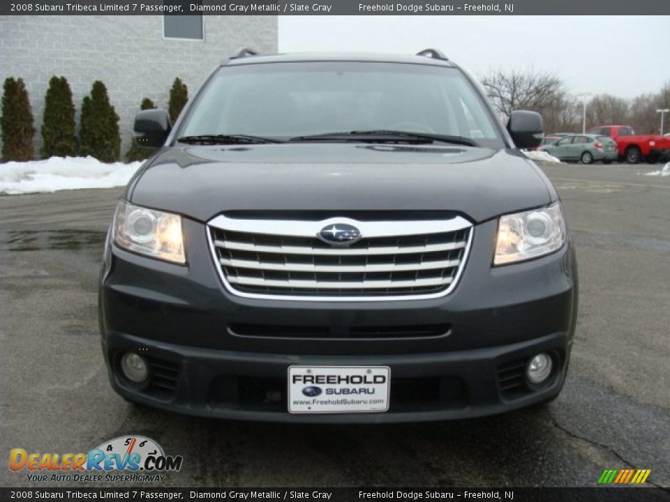 2008 Subaru Tribeca Limited 7 Passenger Diamond Gray Metallic / Slate Gray Photo #2