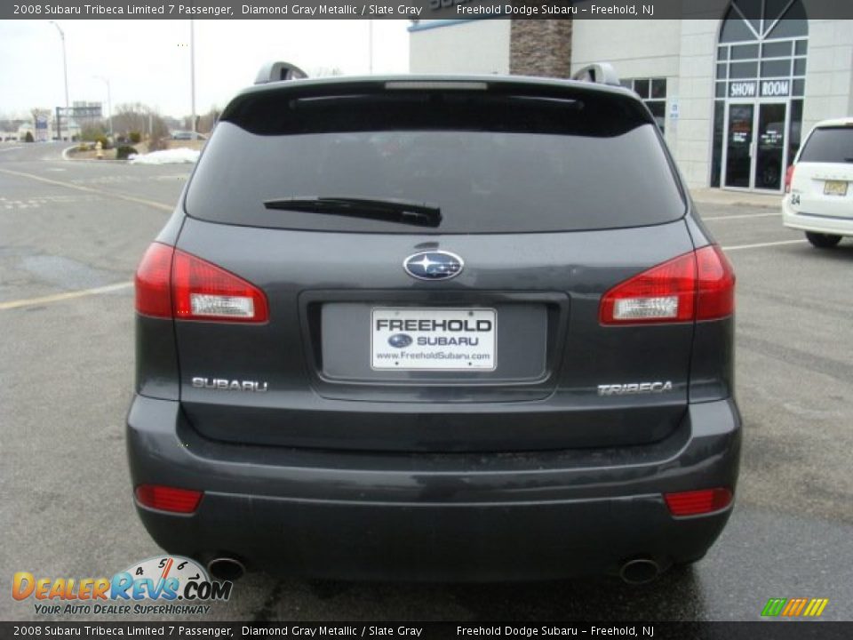 2008 Subaru Tribeca Limited 7 Passenger Diamond Gray Metallic / Slate Gray Photo #5