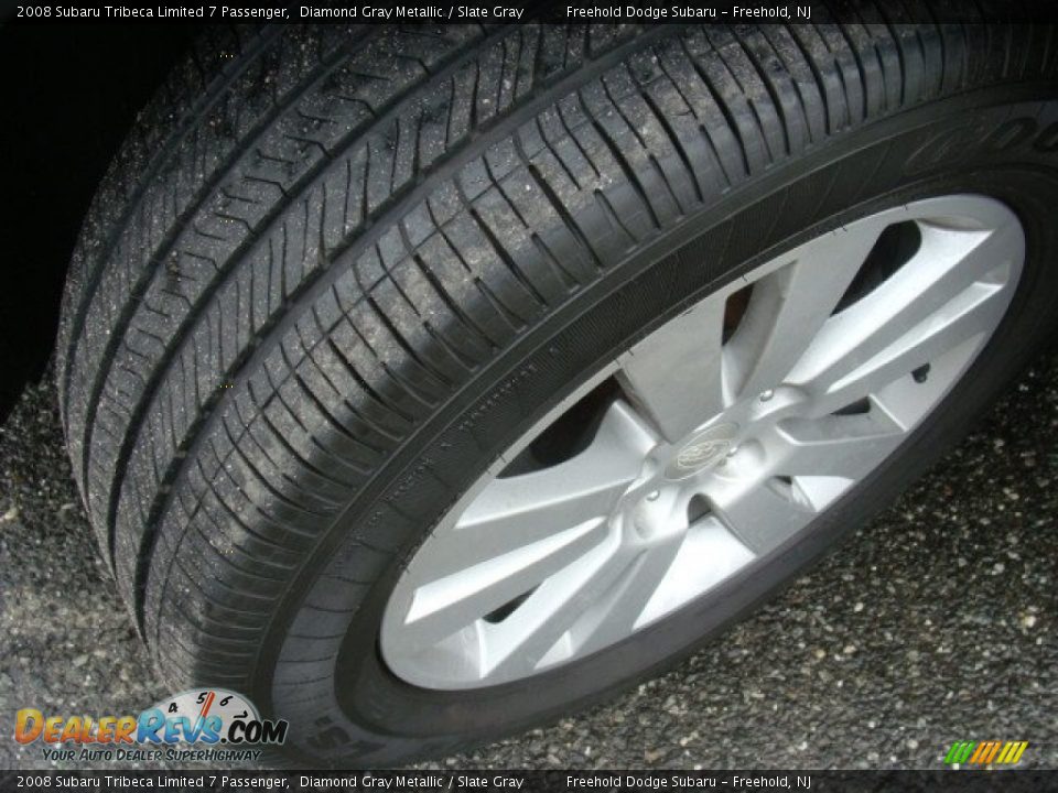 2008 Subaru Tribeca Limited 7 Passenger Diamond Gray Metallic / Slate Gray Photo #11