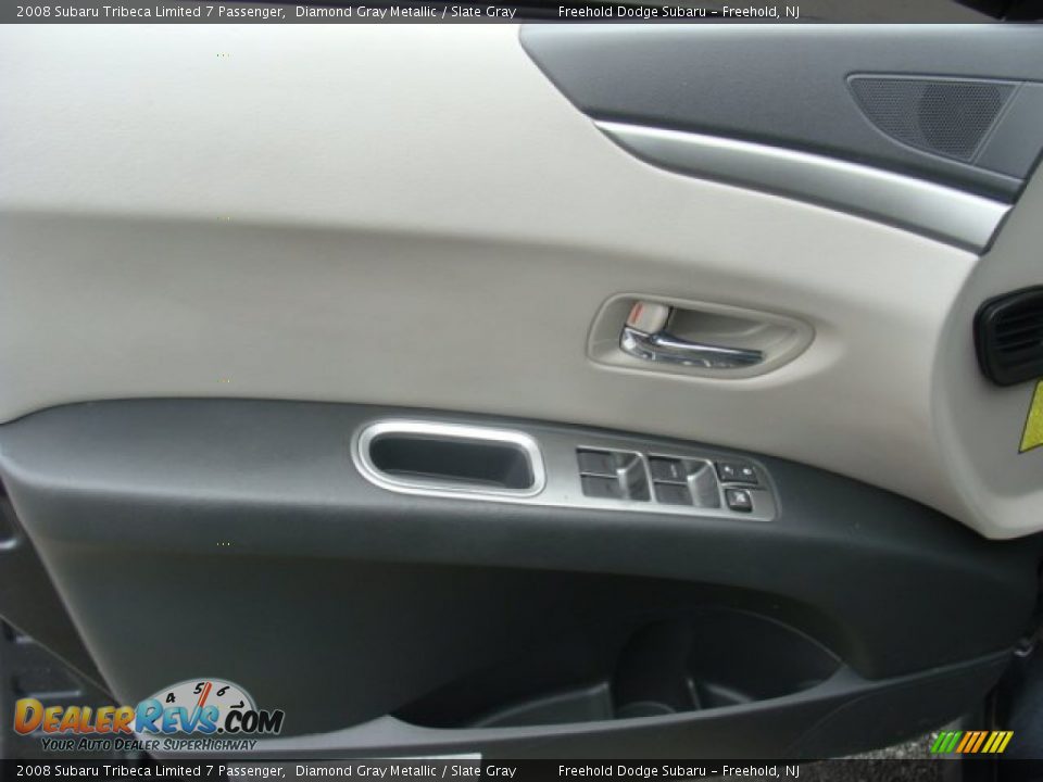 2008 Subaru Tribeca Limited 7 Passenger Diamond Gray Metallic / Slate Gray Photo #13