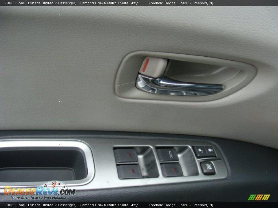 2008 Subaru Tribeca Limited 7 Passenger Diamond Gray Metallic / Slate Gray Photo #14