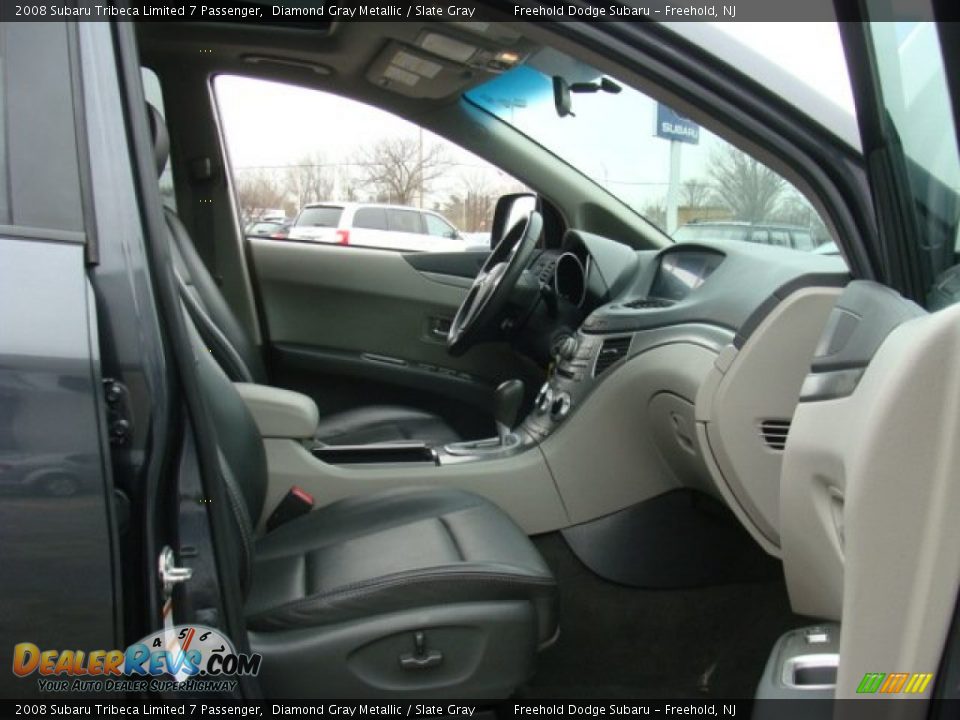 2008 Subaru Tribeca Limited 7 Passenger Diamond Gray Metallic / Slate Gray Photo #16