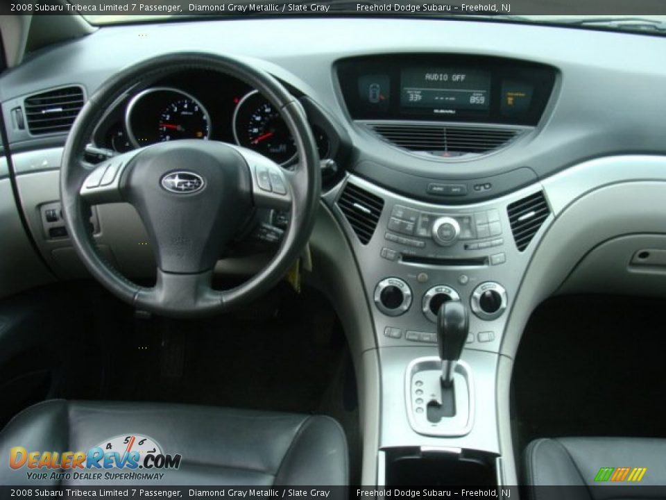 2008 Subaru Tribeca Limited 7 Passenger Diamond Gray Metallic / Slate Gray Photo #18