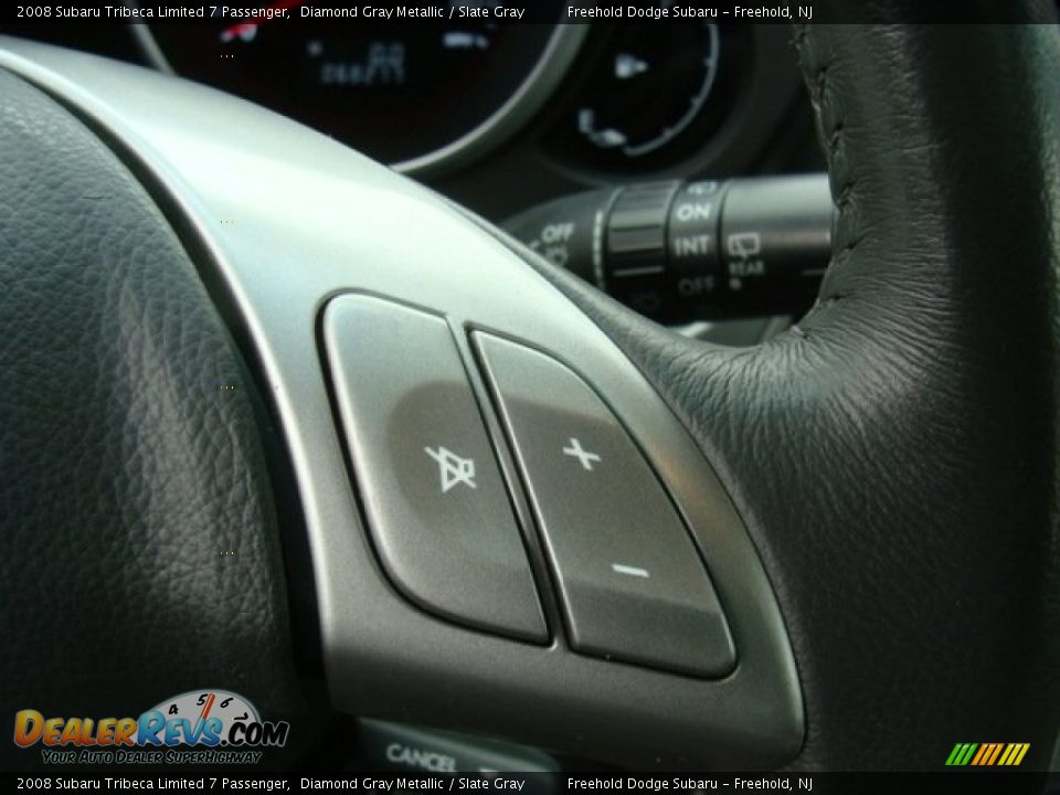 2008 Subaru Tribeca Limited 7 Passenger Diamond Gray Metallic / Slate Gray Photo #21
