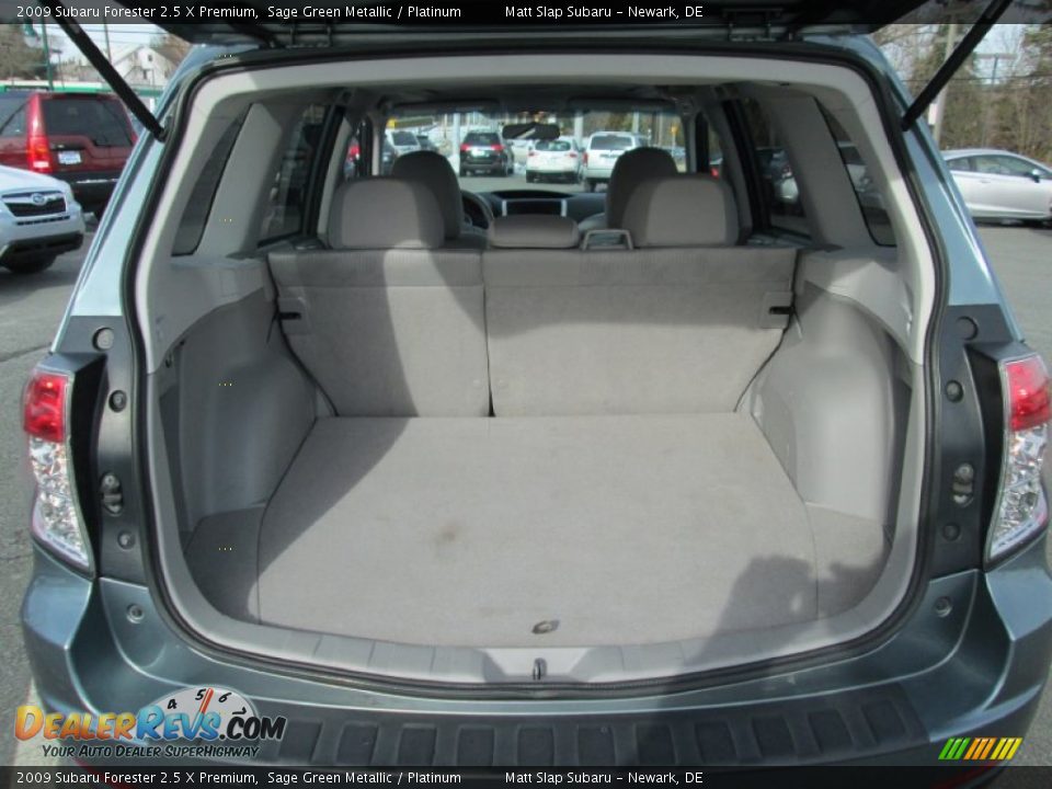 2009 Subaru Forester 2.5 X Premium Sage Green Metallic / Platinum Photo #19