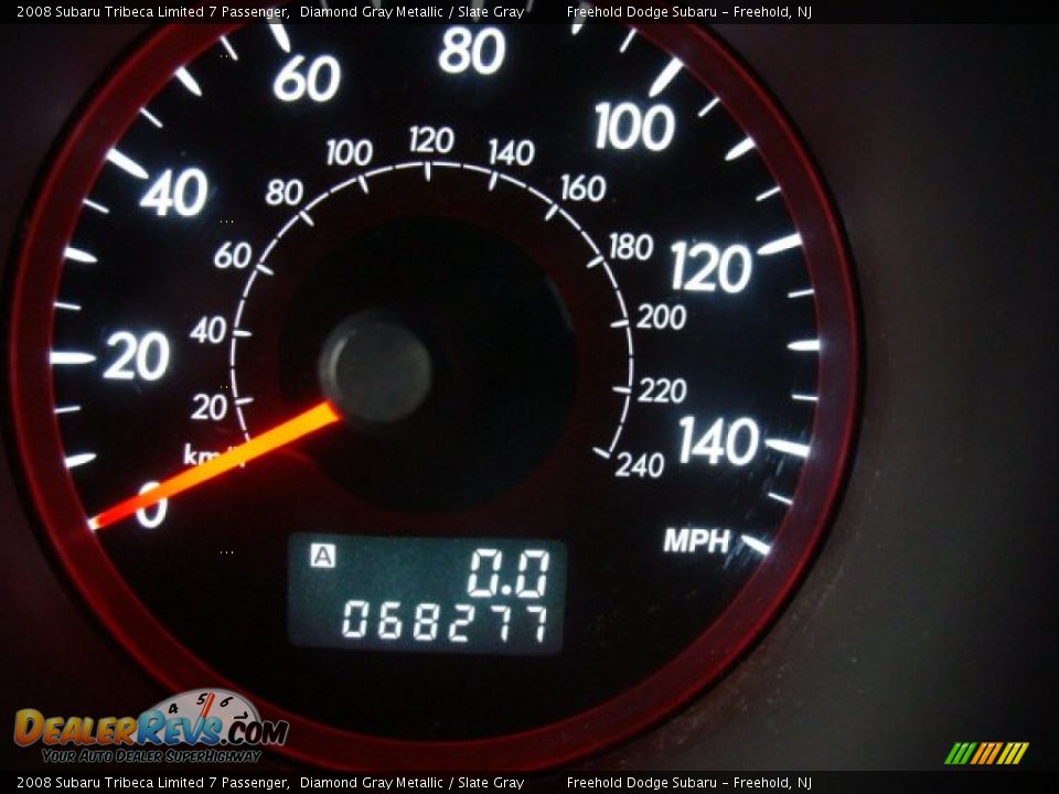 2008 Subaru Tribeca Limited 7 Passenger Diamond Gray Metallic / Slate Gray Photo #22