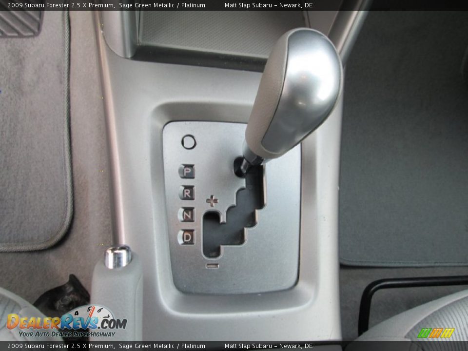 2009 Subaru Forester 2.5 X Premium Sage Green Metallic / Platinum Photo #26