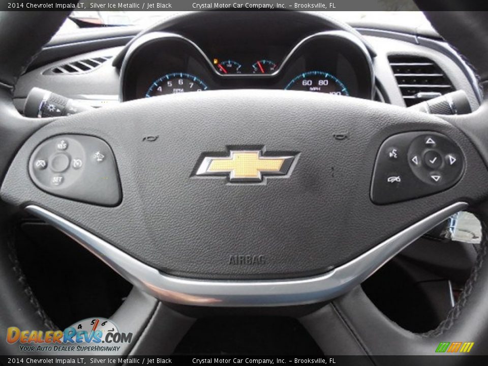 2014 Chevrolet Impala LT Silver Ice Metallic / Jet Black Photo #21