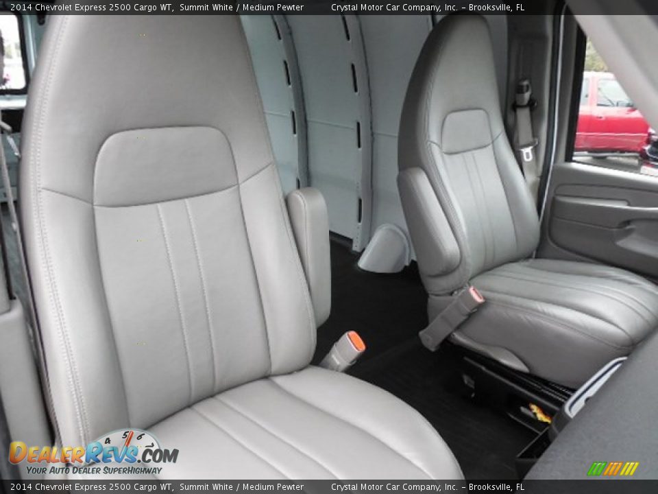 2014 Chevrolet Express 2500 Cargo WT Summit White / Medium Pewter Photo #13