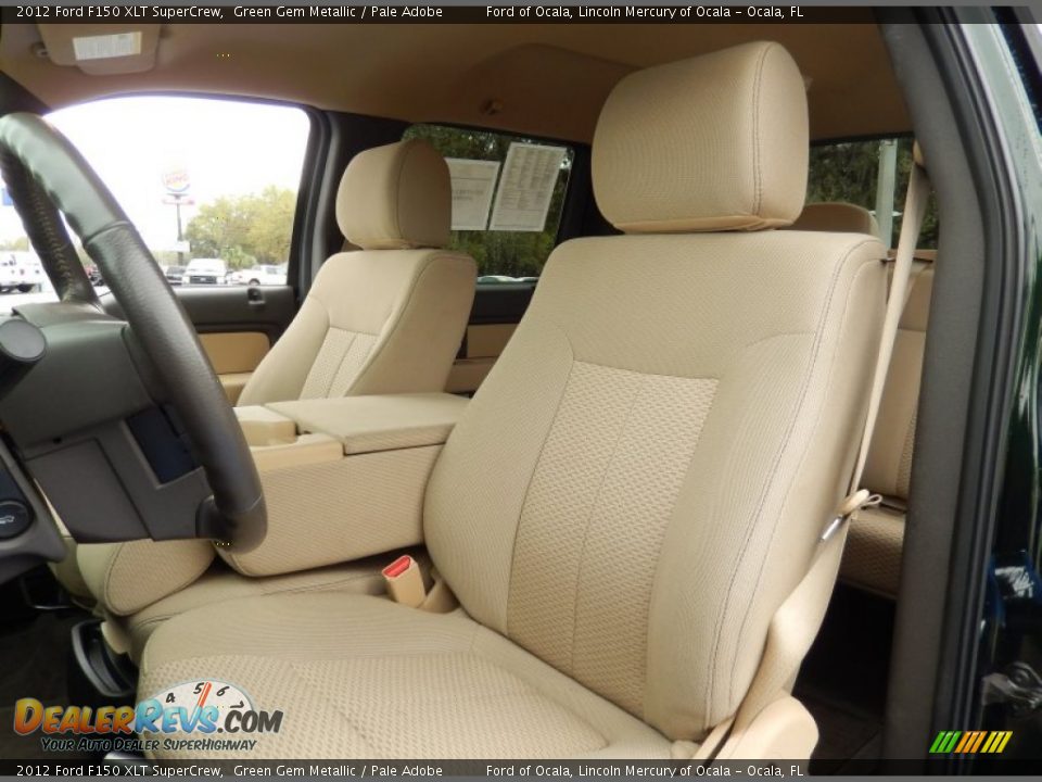 Front Seat of 2012 Ford F150 XLT SuperCrew Photo #13