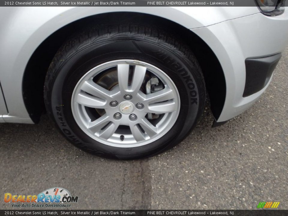 2012 Chevrolet Sonic LS Hatch Silver Ice Metallic / Jet Black/Dark Titanium Photo #5