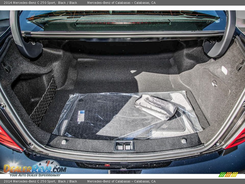 2014 Mercedes-Benz C 250 Sport Black / Black Photo #4