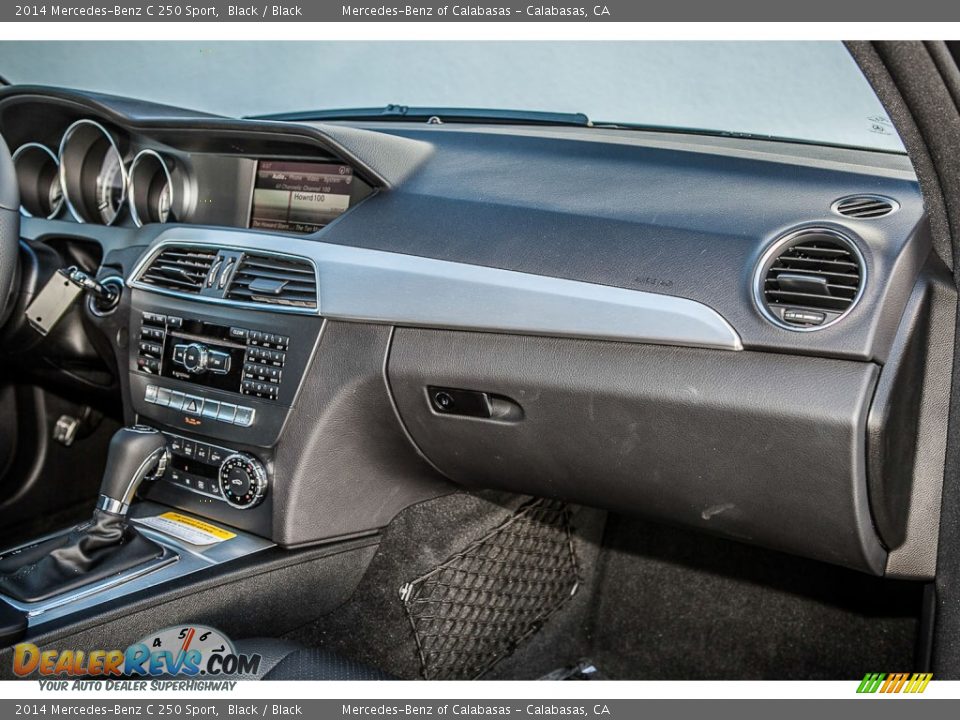 2014 Mercedes-Benz C 250 Sport Black / Black Photo #8