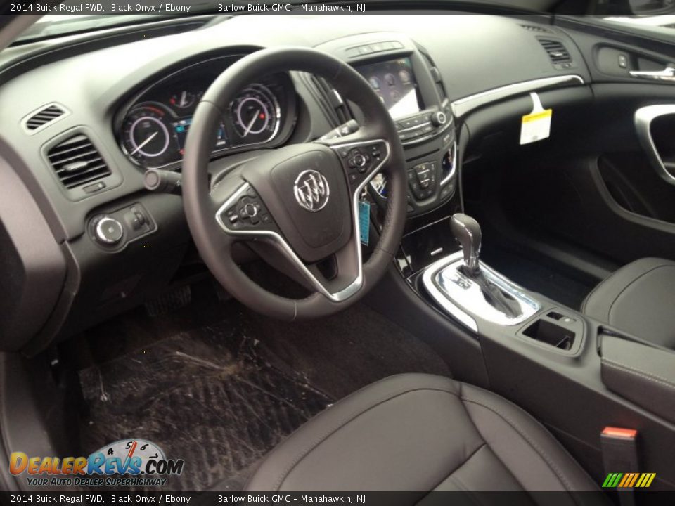 2014 Buick Regal FWD Black Onyx / Ebony Photo #7