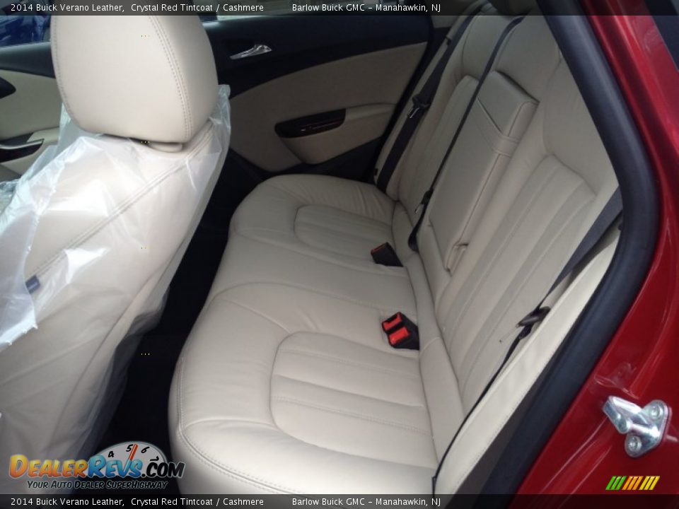 2014 Buick Verano Leather Crystal Red Tintcoat / Cashmere Photo #6