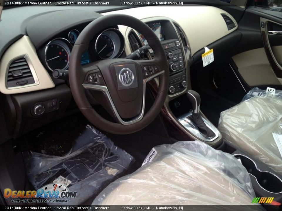 2014 Buick Verano Leather Crystal Red Tintcoat / Cashmere Photo #7