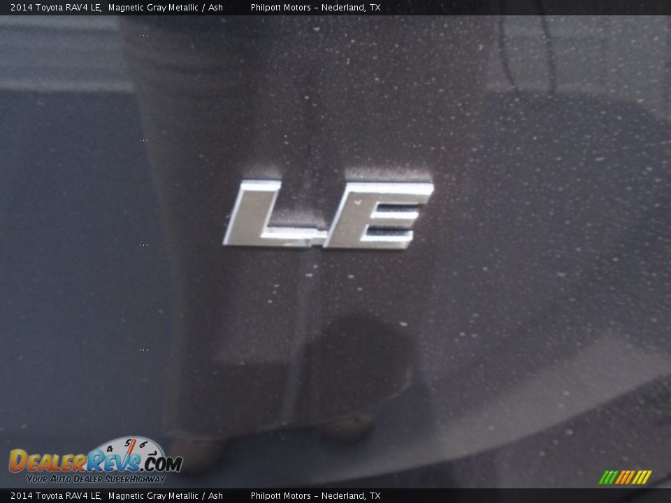 2014 Toyota RAV4 LE Magnetic Gray Metallic / Ash Photo #14