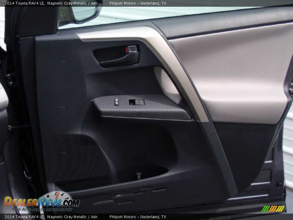 2014 Toyota RAV4 LE Magnetic Gray Metallic / Ash Photo #16