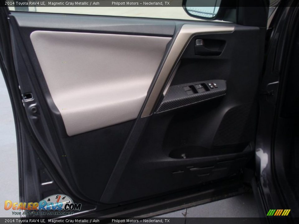 2014 Toyota RAV4 LE Magnetic Gray Metallic / Ash Photo #22