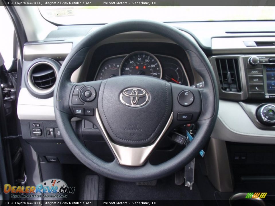 2014 Toyota RAV4 LE Steering Wheel Photo #29
