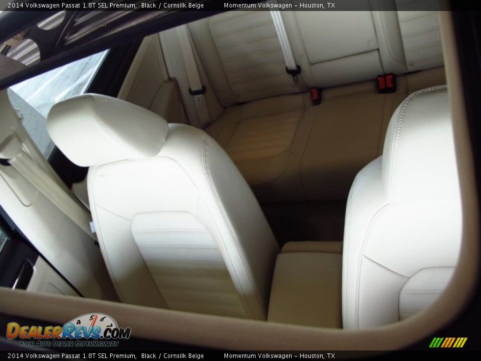 2014 Volkswagen Passat 1.8T SEL Premium Black / Cornsilk Beige Photo #8