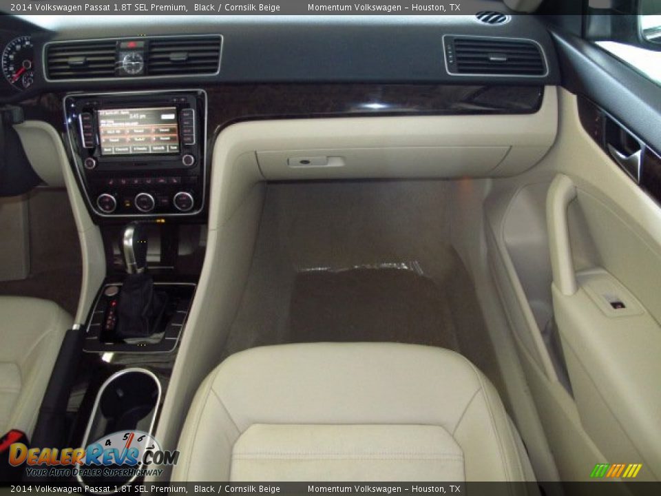 2014 Volkswagen Passat 1.8T SEL Premium Black / Cornsilk Beige Photo #14