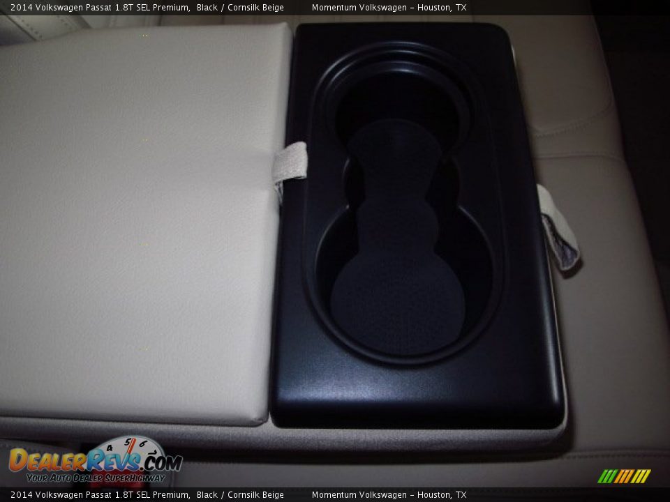 2014 Volkswagen Passat 1.8T SEL Premium Black / Cornsilk Beige Photo #15