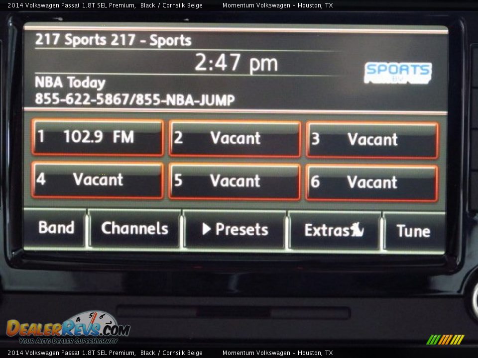 2014 Volkswagen Passat 1.8T SEL Premium Black / Cornsilk Beige Photo #21