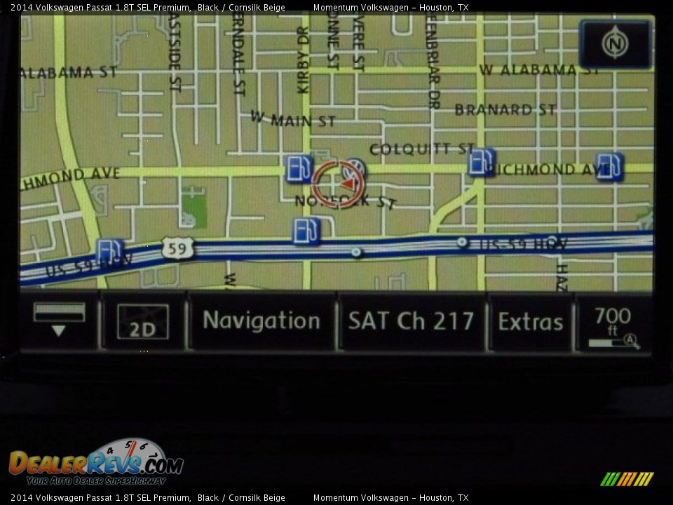 2014 Volkswagen Passat 1.8T SEL Premium Black / Cornsilk Beige Photo #22
