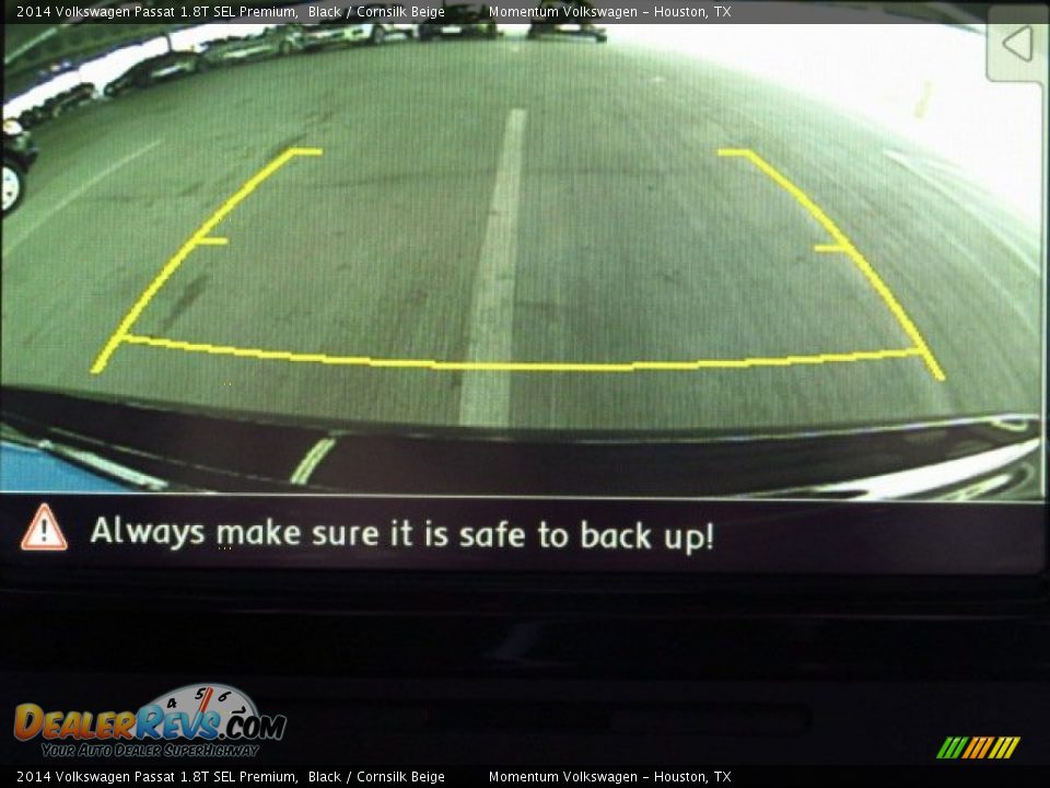 2014 Volkswagen Passat 1.8T SEL Premium Black / Cornsilk Beige Photo #23