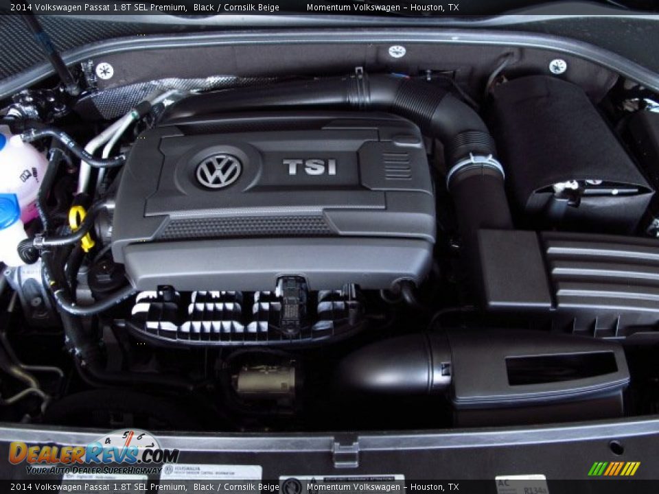 2014 Volkswagen Passat 1.8T SEL Premium Black / Cornsilk Beige Photo #24