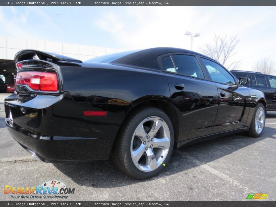 2014 Dodge Charger SXT Pitch Black / Black Photo #3
