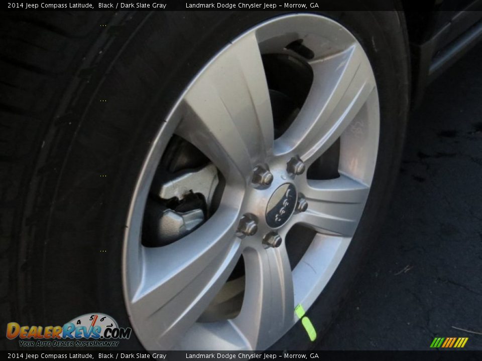 2014 Jeep Compass Latitude Black / Dark Slate Gray Photo #5