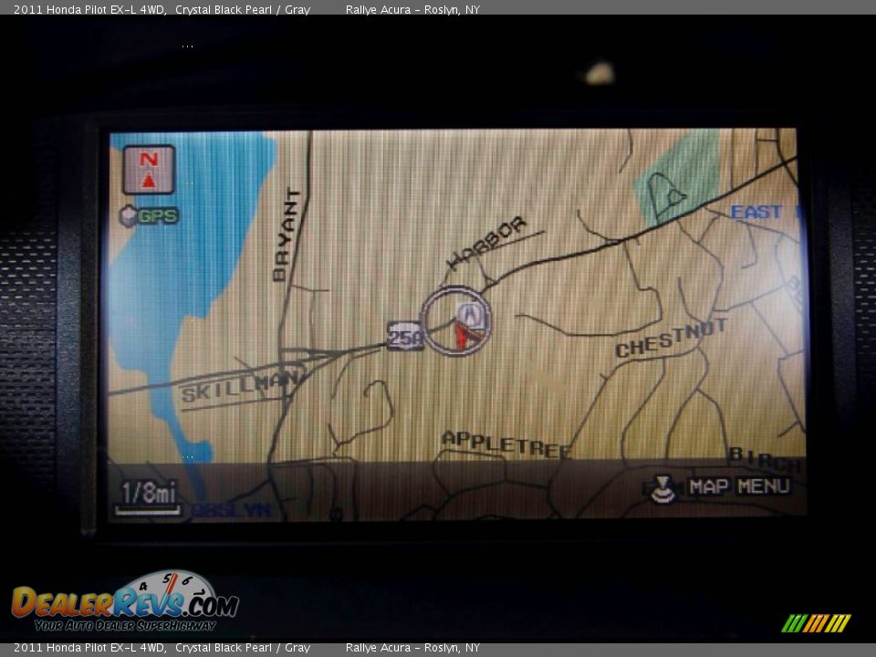 2011 Honda Pilot EX-L 4WD Crystal Black Pearl / Gray Photo #13