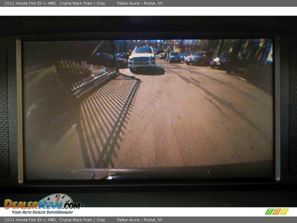 2011 Honda Pilot EX-L 4WD Crystal Black Pearl / Gray Photo #14