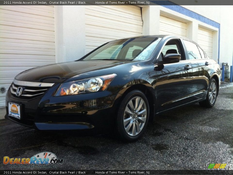 2011 Honda Accord EX Sedan Crystal Black Pearl / Black Photo #1