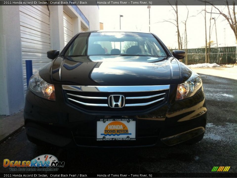 2011 Honda Accord EX Sedan Crystal Black Pearl / Black Photo #2