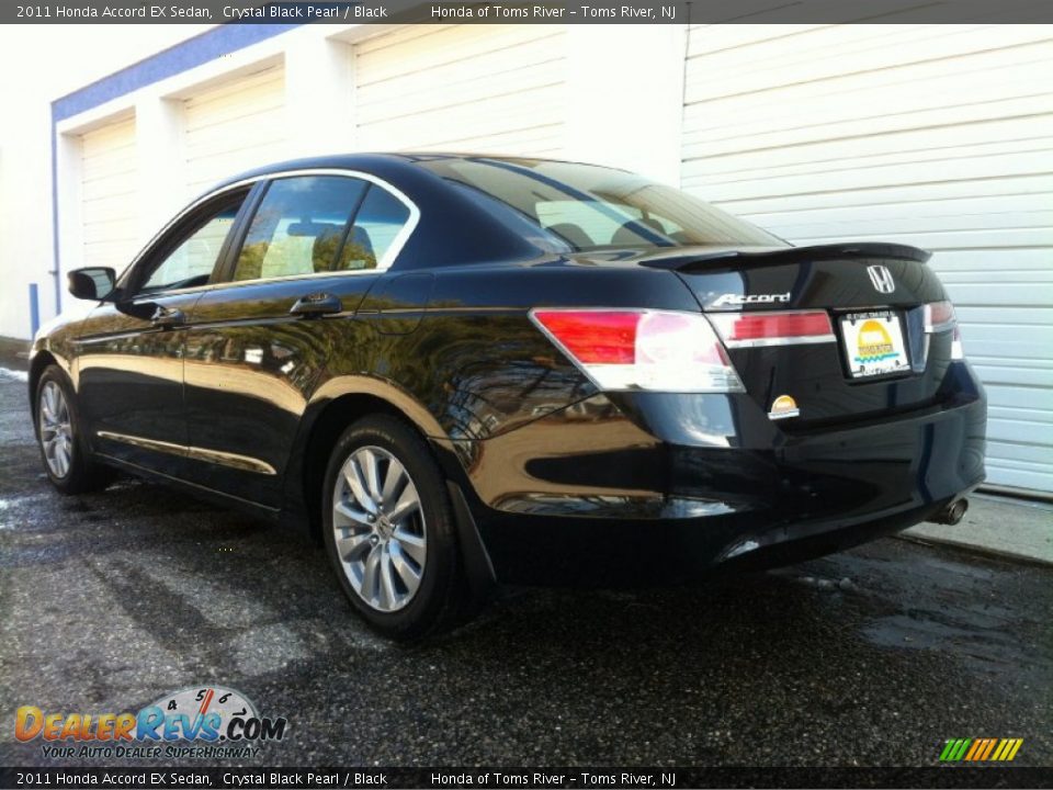 2011 Honda Accord EX Sedan Crystal Black Pearl / Black Photo #5
