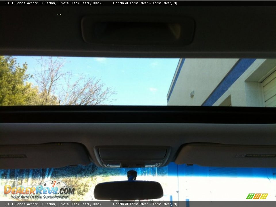 2011 Honda Accord EX Sedan Crystal Black Pearl / Black Photo #8